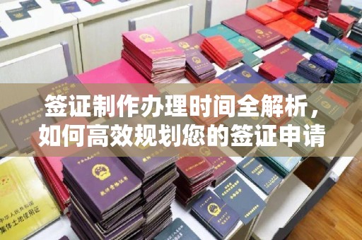铁力签证制作办理时间全解析，如何高效规划您的签证申请流程